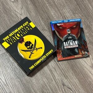 The Ultimate Cut Watchmen & Batman Under the Red Hood Blu-rays